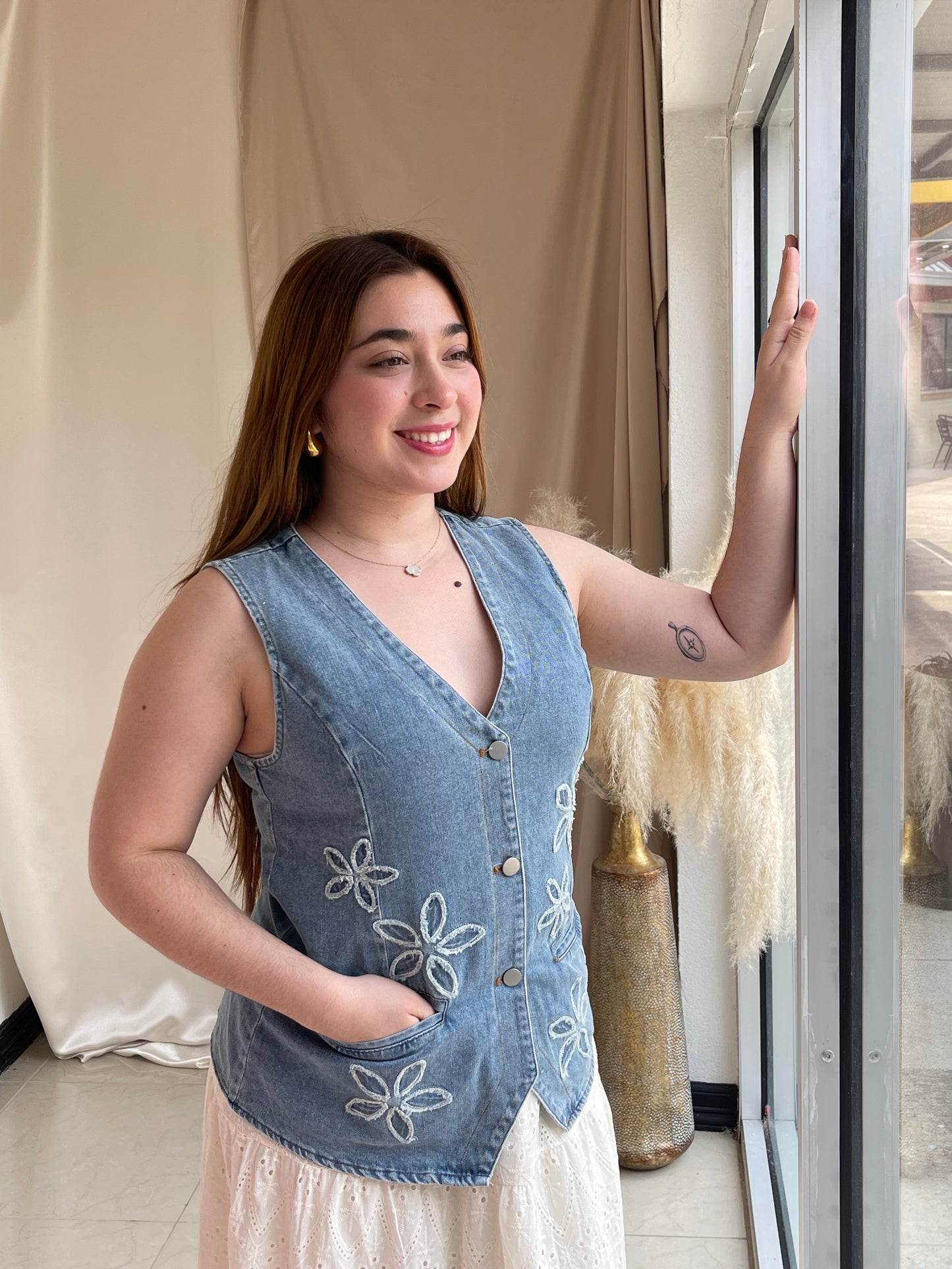 Janis Denim Vest