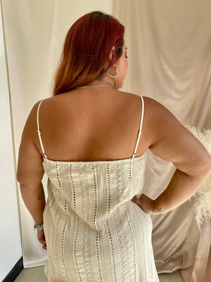 Castaway Island Babe Dress - Cream