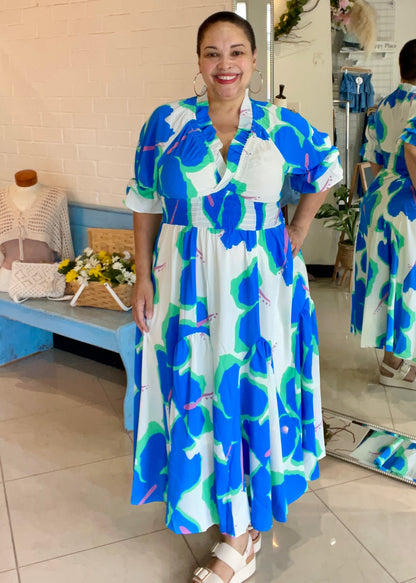 Hibiscus Love Maxi