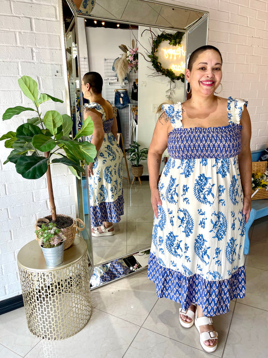 Too Blue For You Boo Midi