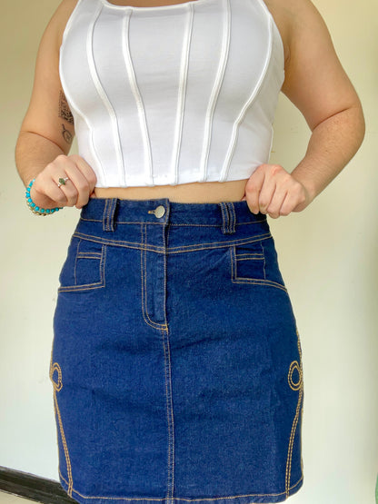 All American Girl Denim Skirt