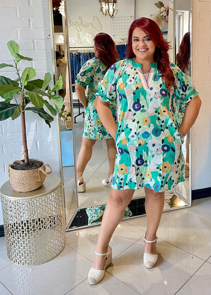 Poplin Floral Mini