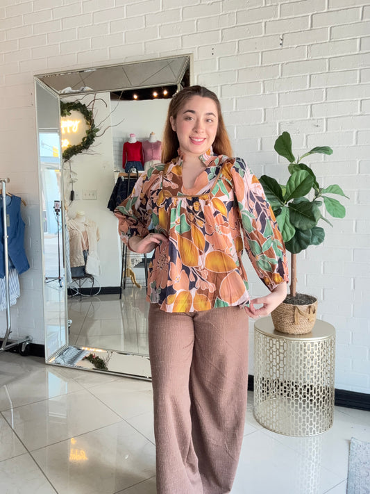 Back at It Blouse