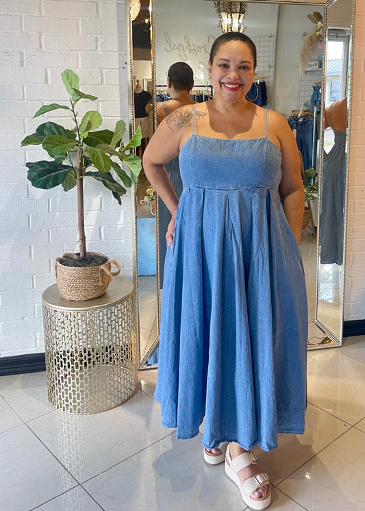 Momo's Favorite Denim Dress