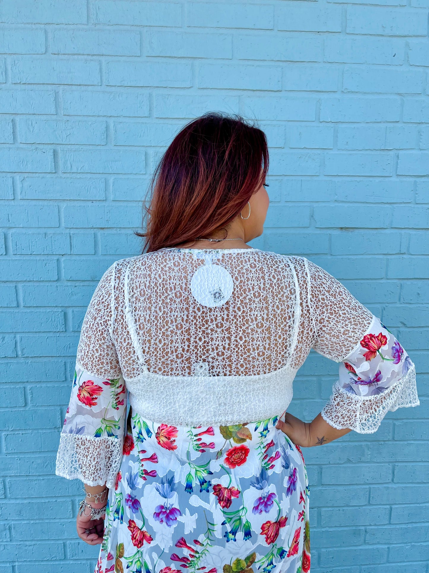 A Romantic Stroll Midi Dress