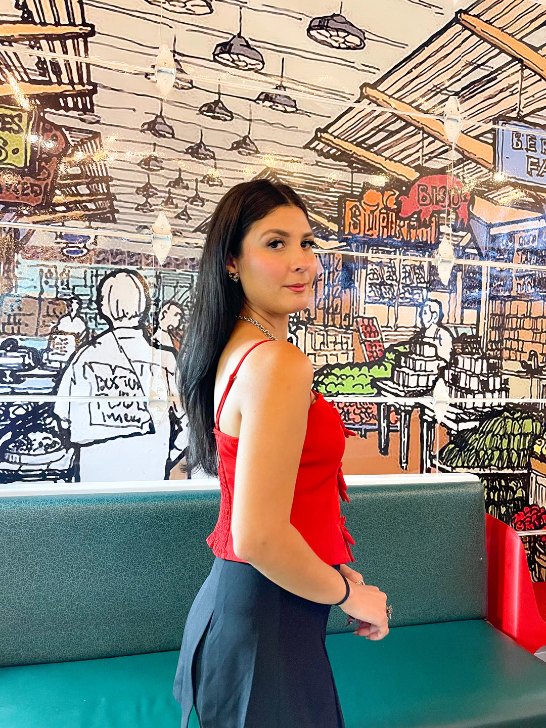Bowtastic Top - Red