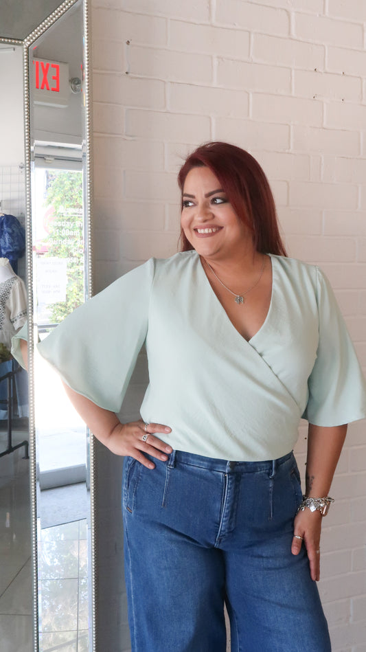 My Going Out Top- Mint