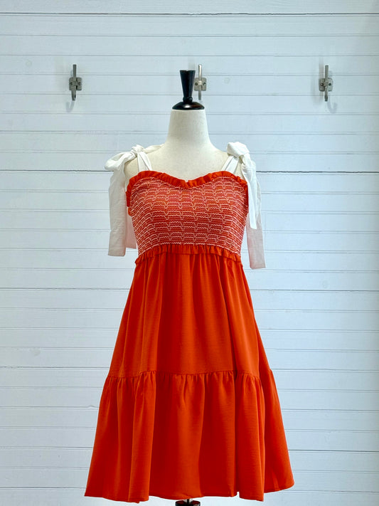 Sweetheart With Bows Mini - Orange