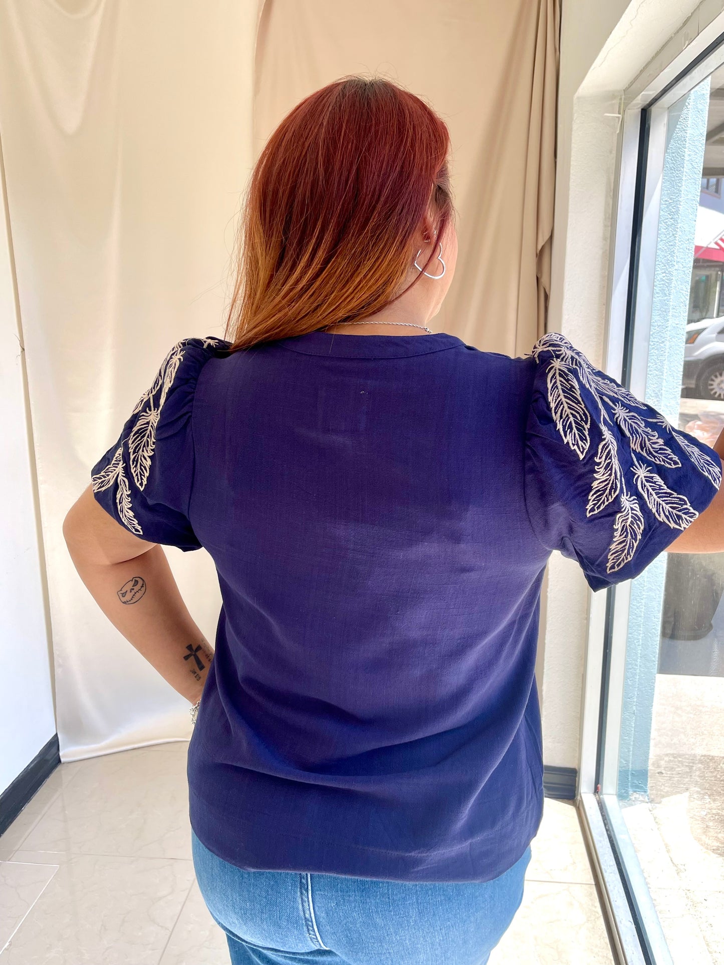 Feathers Of Freedom Blouse