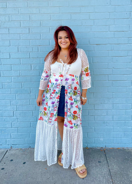 A Romantic Stroll Midi Dress