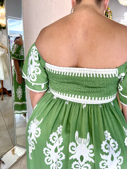 Santorini Breeze Midi