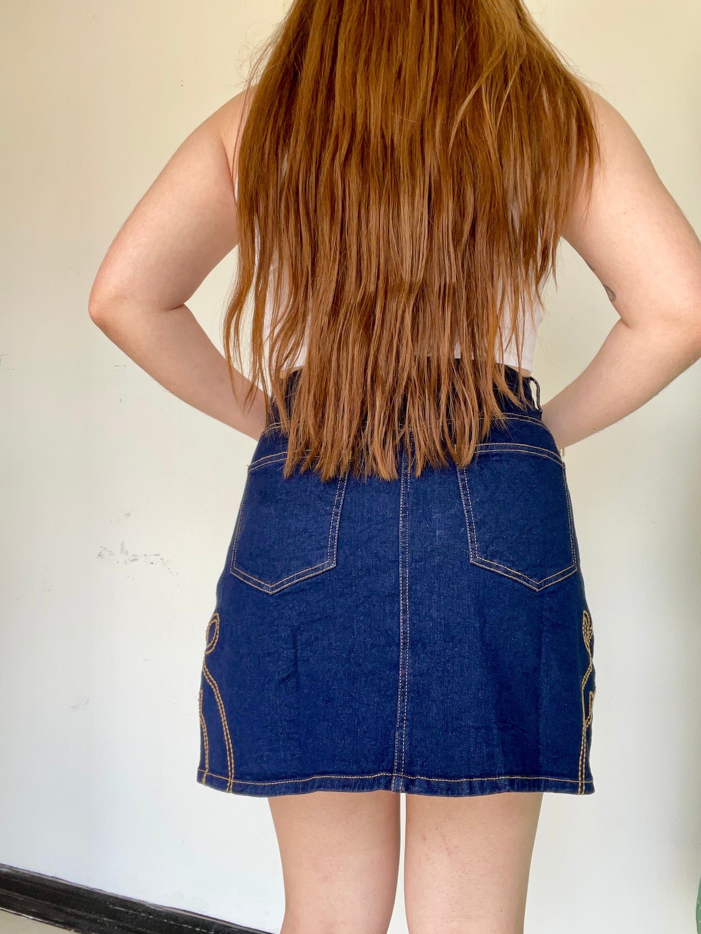 All American Girl Denim Skirt