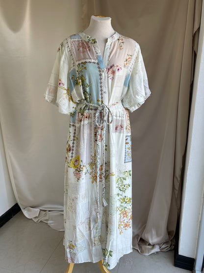 My Spring Patch Print Midi