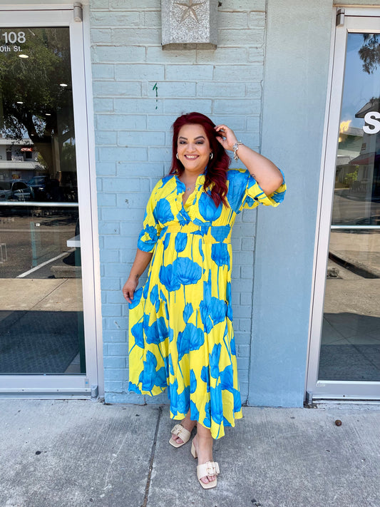Betty Blooms Boldly Maxi