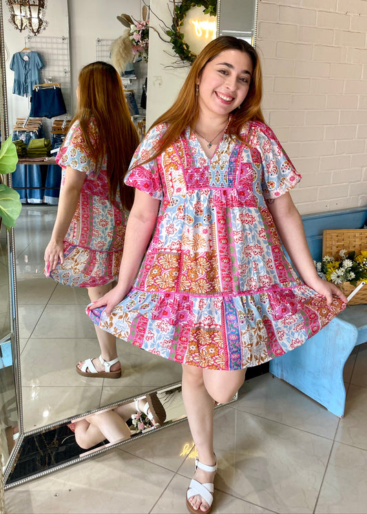 Boho Patchwork Mini