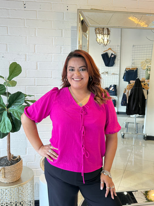 Boss in Bows Blouse