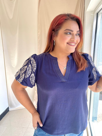 Feathers Of Freedom Blouse