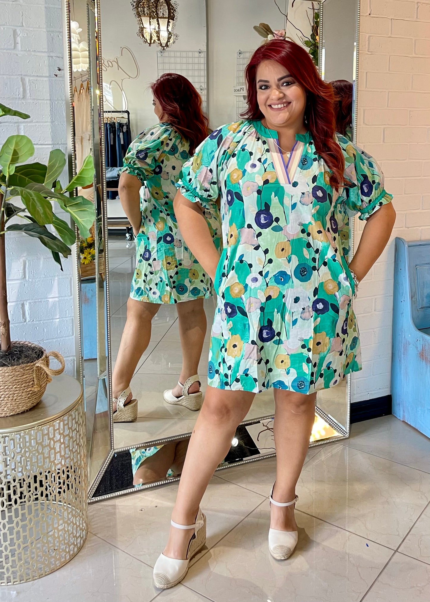 Poplin Floral Mini