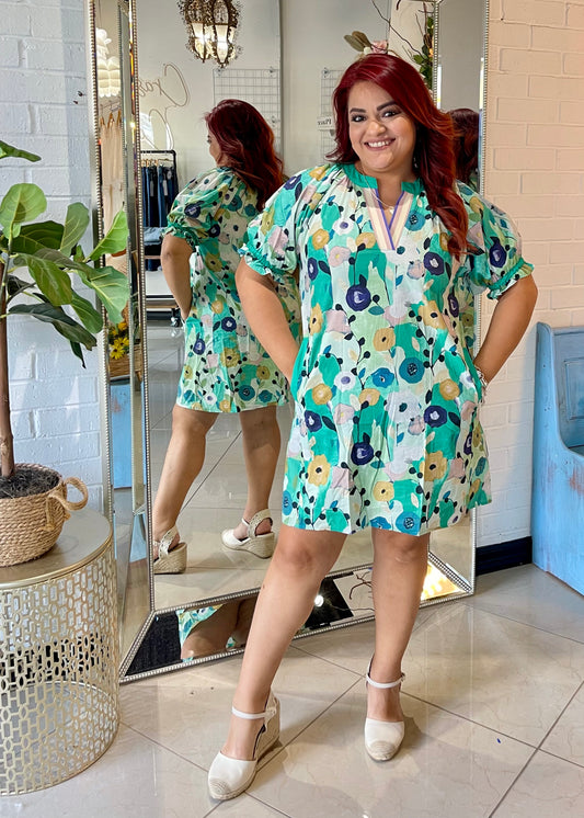 Poplin Floral Mini