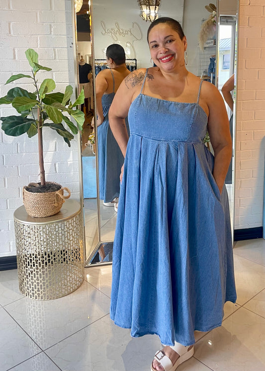 Momo's Favorite Denim Dress