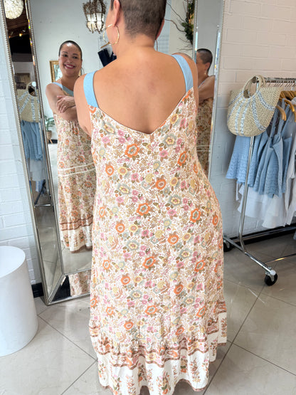 Denim Boho Midi