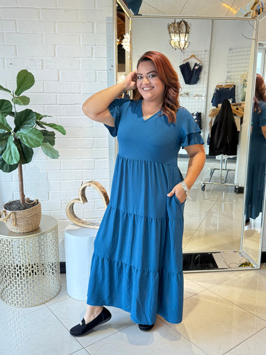 Chic Happens Midi Dress