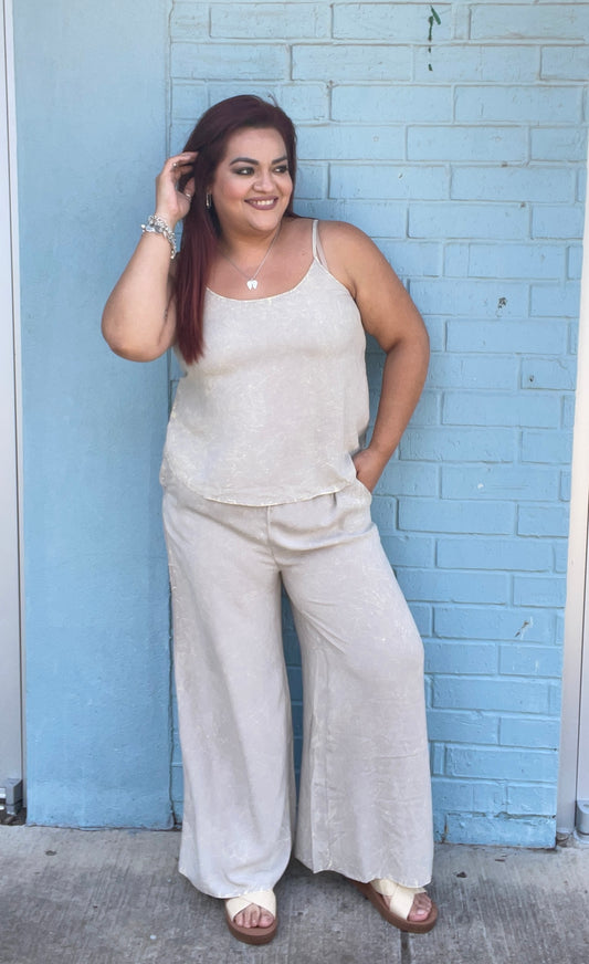 Stellie Acid Crinkle Top