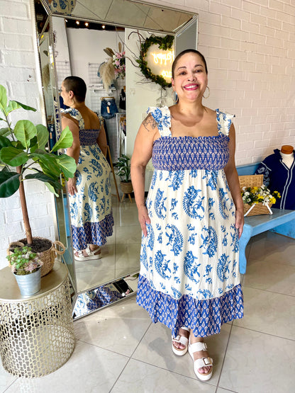 Too Blue For You Boo Midi