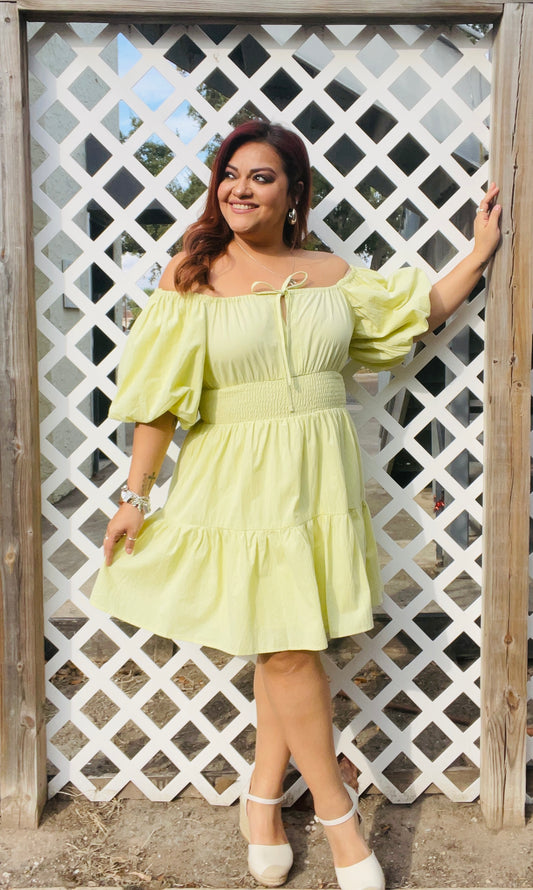 Betsy Bubble Sleeve Mini