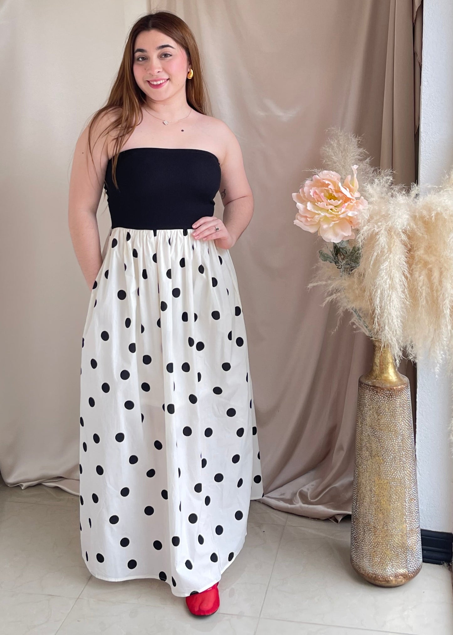 Audreys' Day Midi Dress