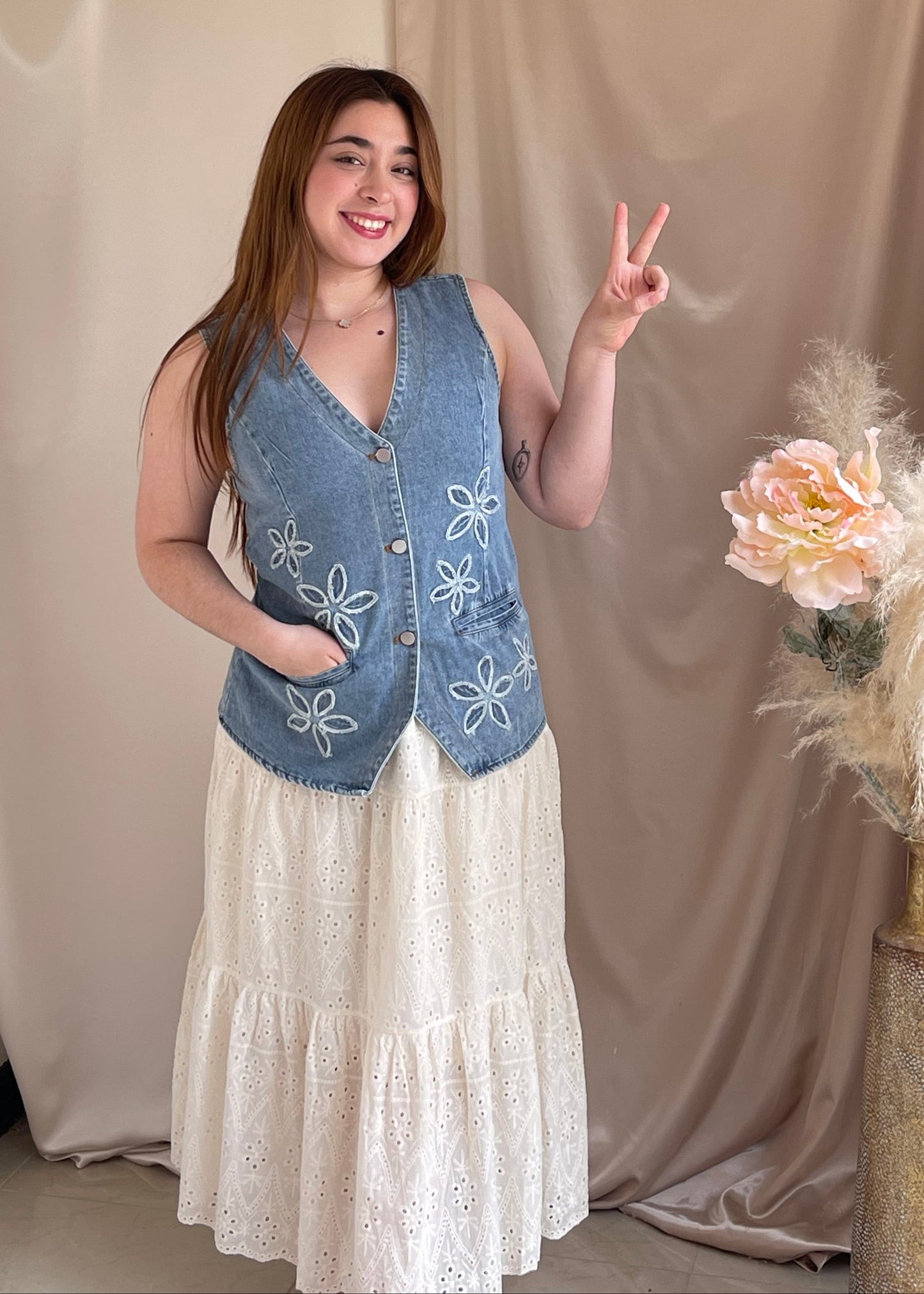 Janis Denim Vest