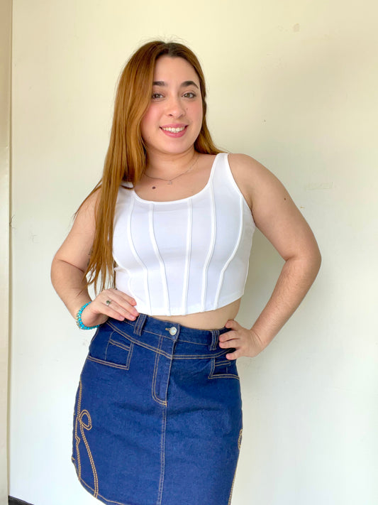 All American Girl Denim Skirt