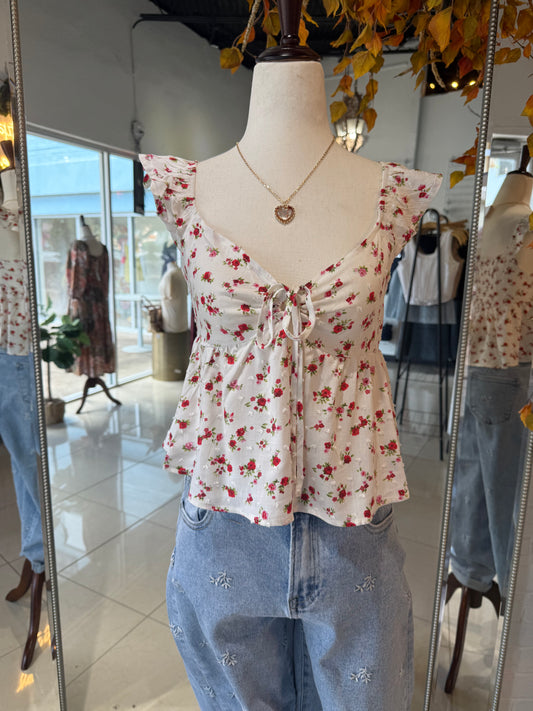 The Rosetta Crop Top
