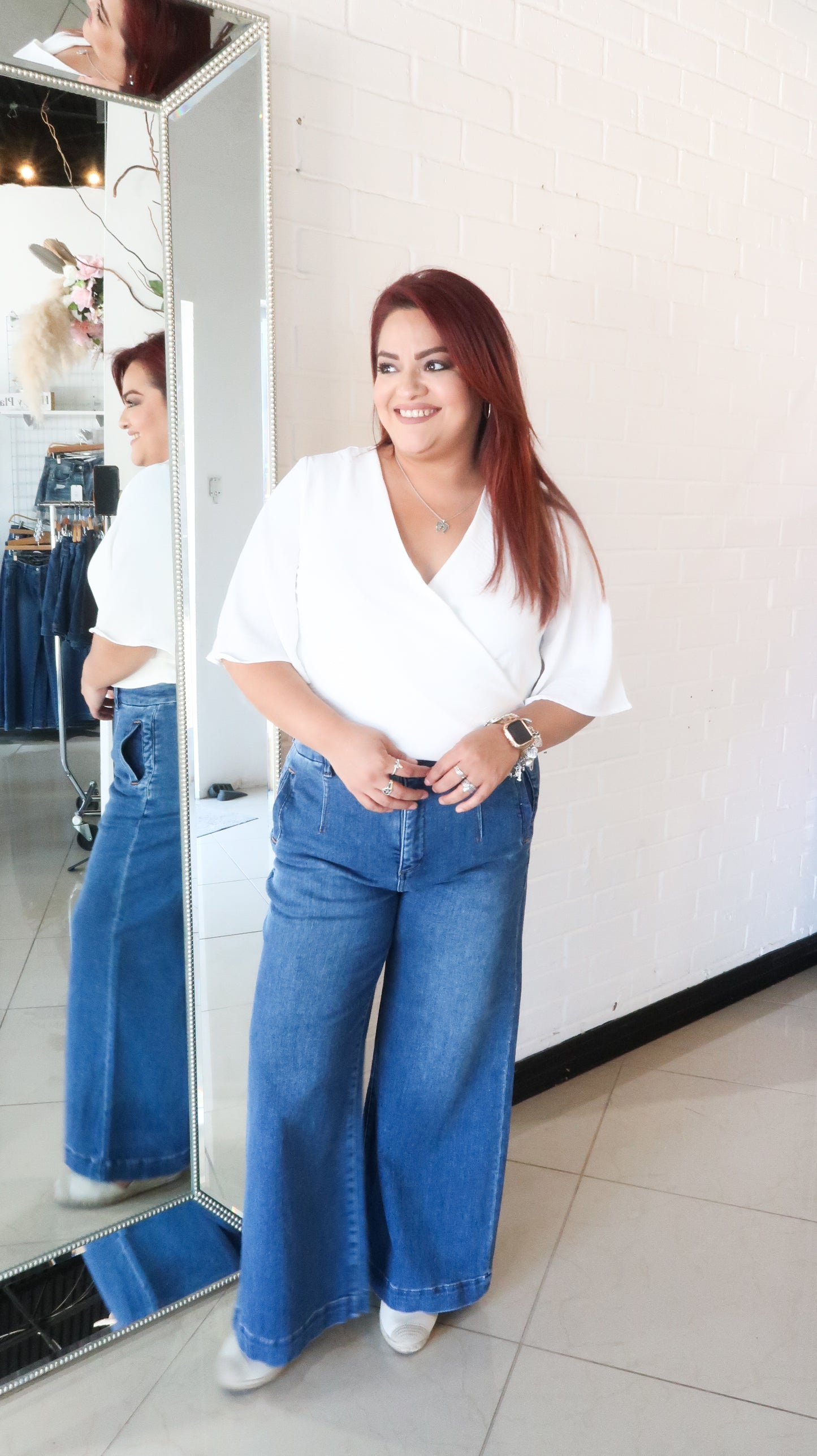 My Going Out Top- Ivory