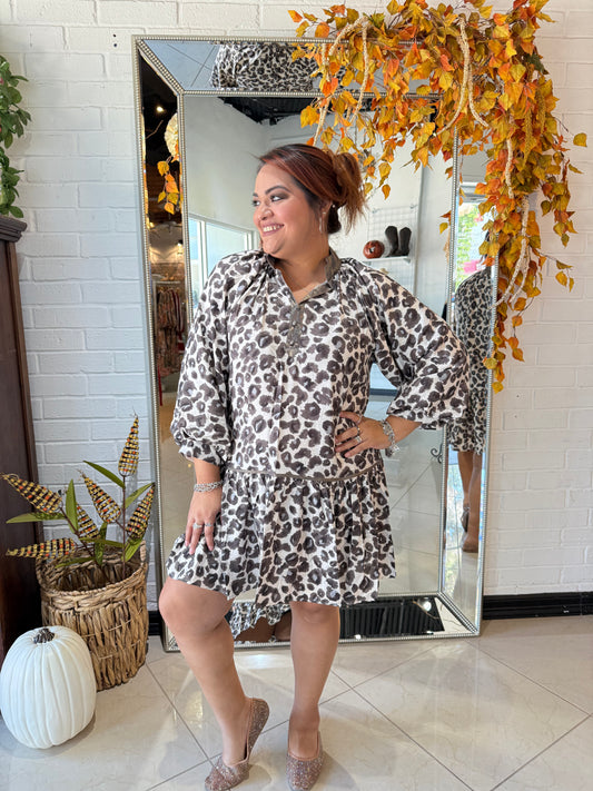 Spotted You First Mini Dress