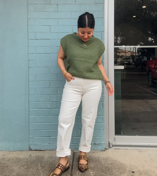 Ciara High Rise Boyfriend Pants