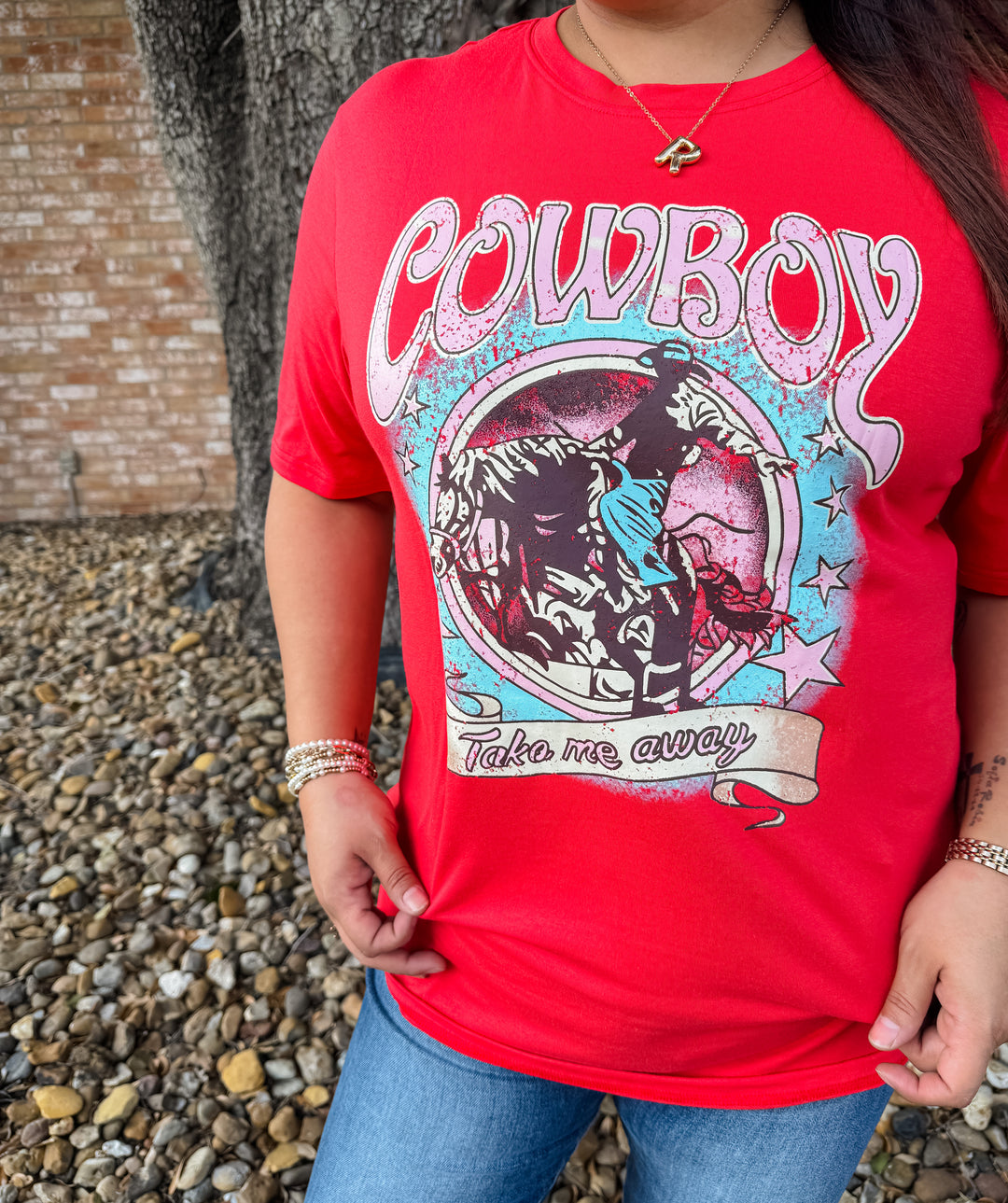 Cowboy Take Me Away Tee