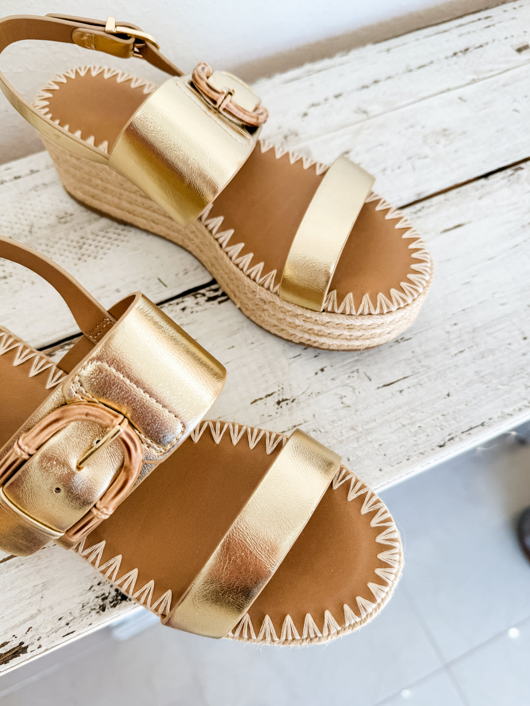 Ready For Spring Platform Sandal