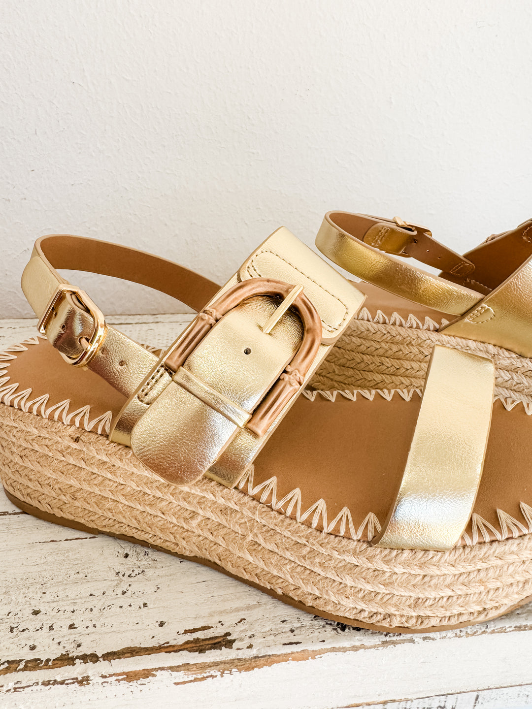 Ready For Spring Platform Sandal