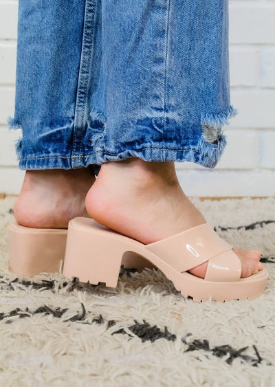Barbie's World Heel- Dark Nude - Shop 112
