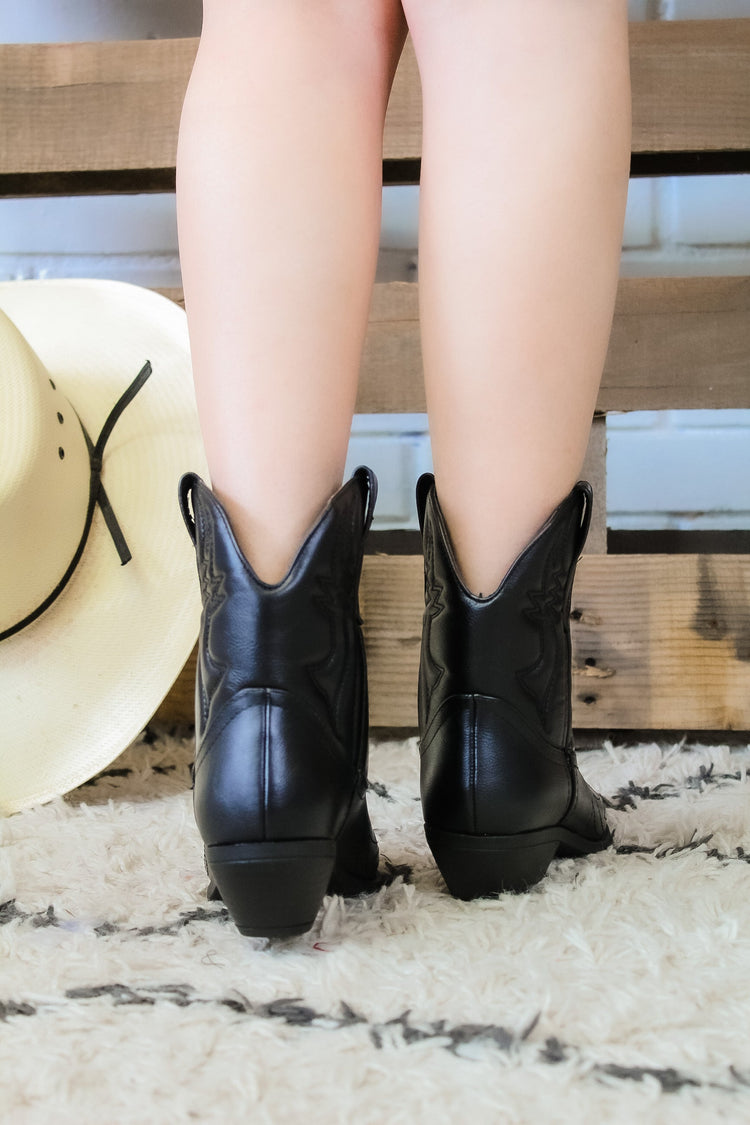 More Than A Two Step Booties - Black - Shop 112