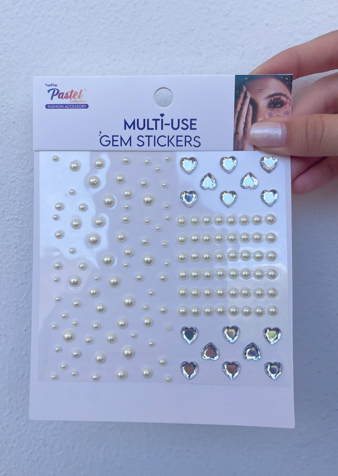 Multi Use Gem Stickers - Silver