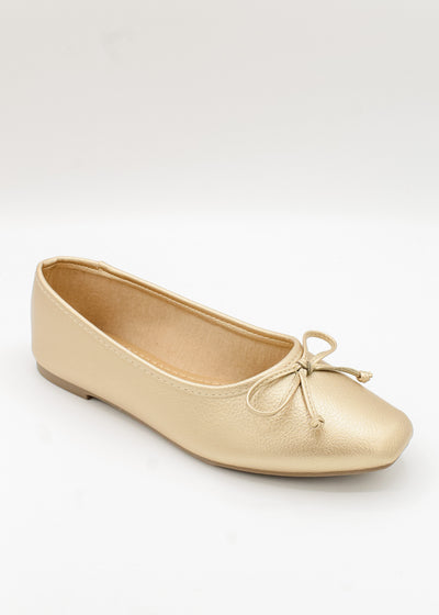 Prima Ballerina Flat - Gold - Shop 112