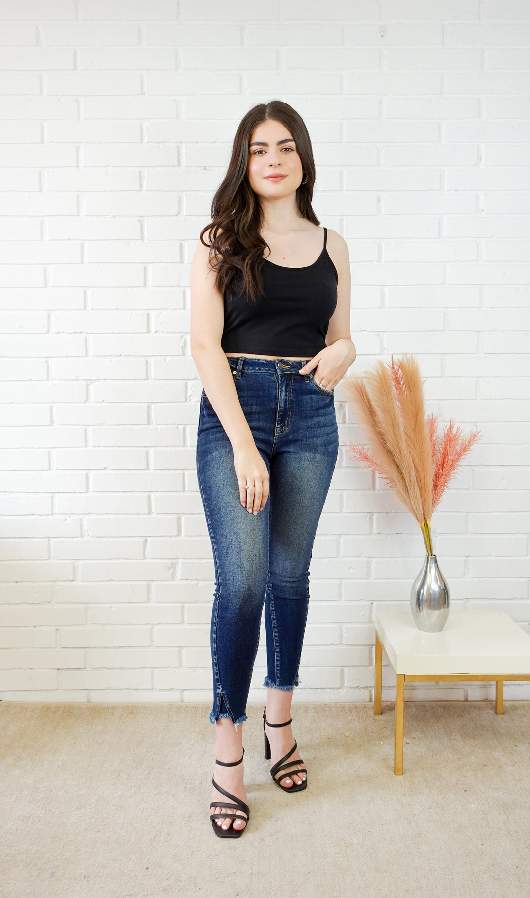 Half Basic Top- Black