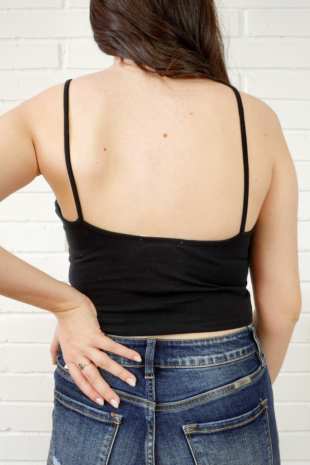 Half Basic Top- Black