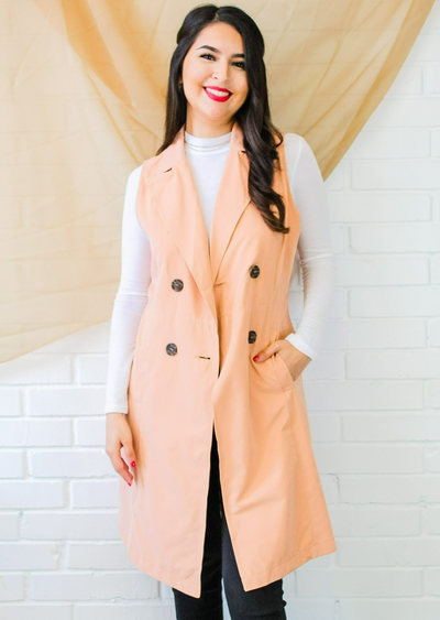 Winter Falls Vest - Clay - Shop 112