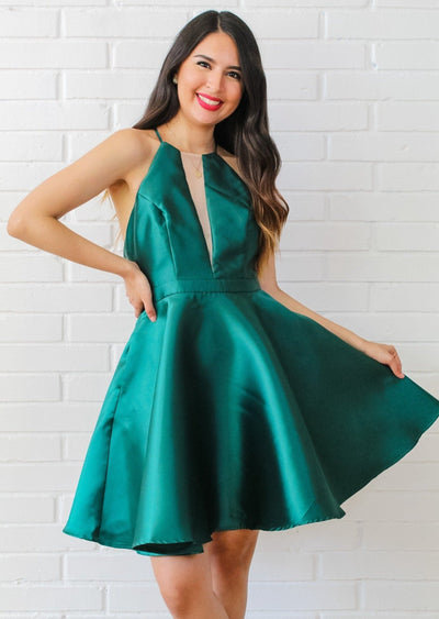 The Jackie O Dress - Emerald - Shop 112