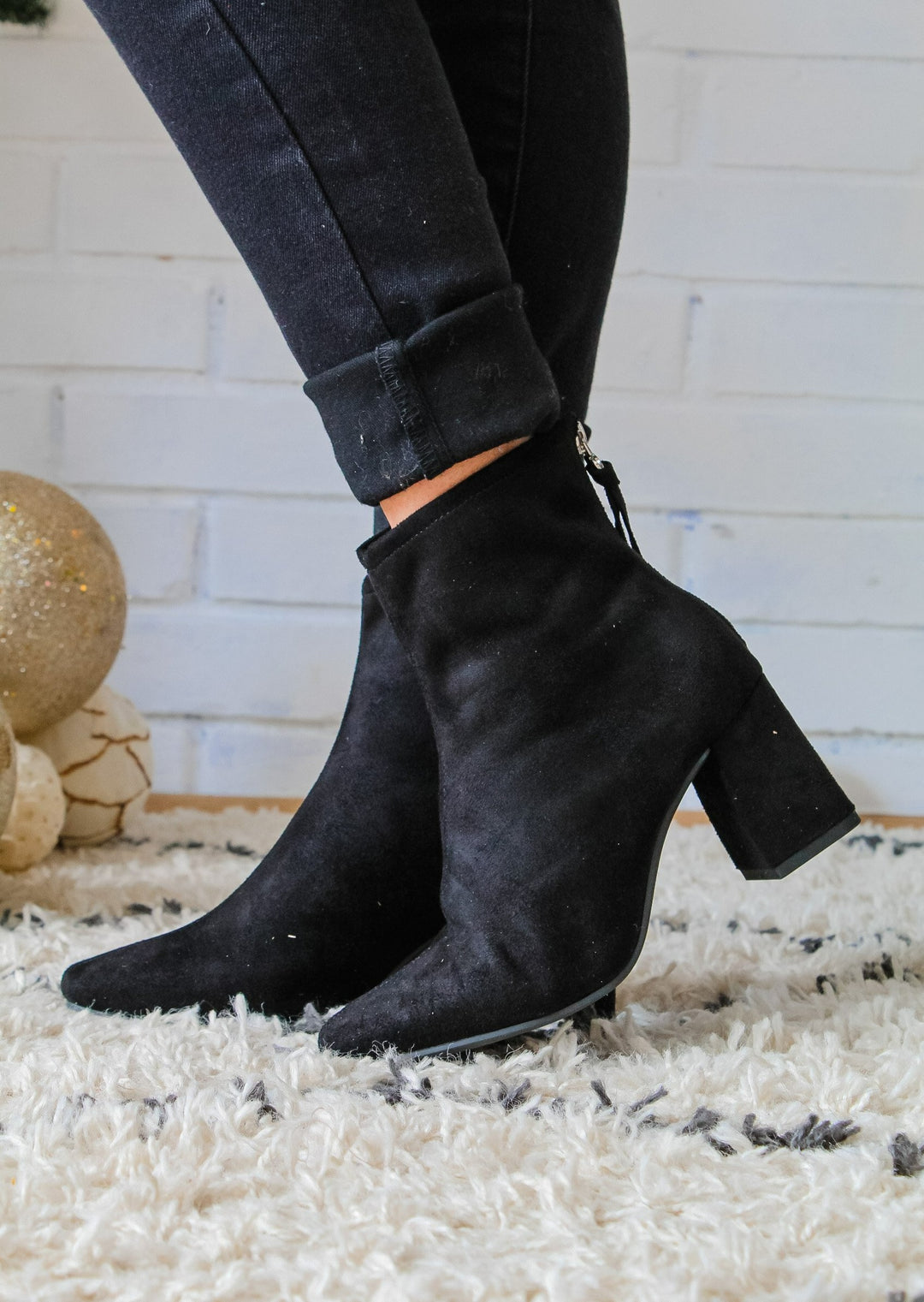 Middle Of The Night Boots- Black - Shop 112